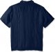 Men's 100% Linen Four-Pocket Short Sleeve Button-Down  Shirt
